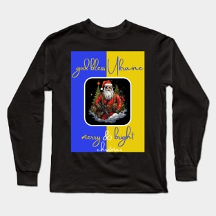 god bless ukraine Long Sleeve T-Shirt